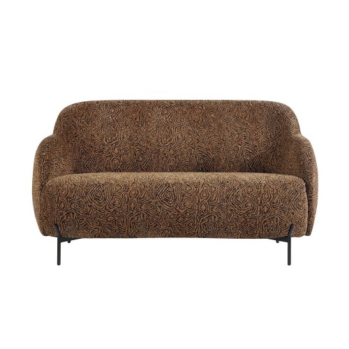 Canapea cu doua locuri pentru lounge Contractin, Glamour Iron 2P